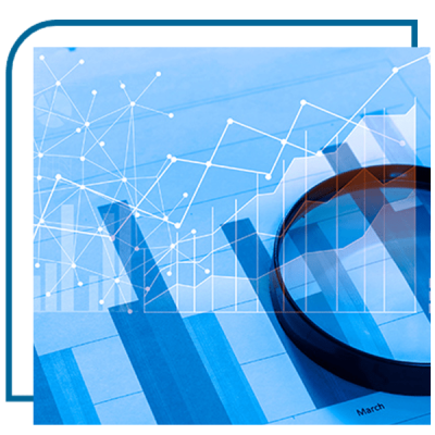 growth and magnify glass