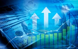 Financial Interest Rate Hikes Concept