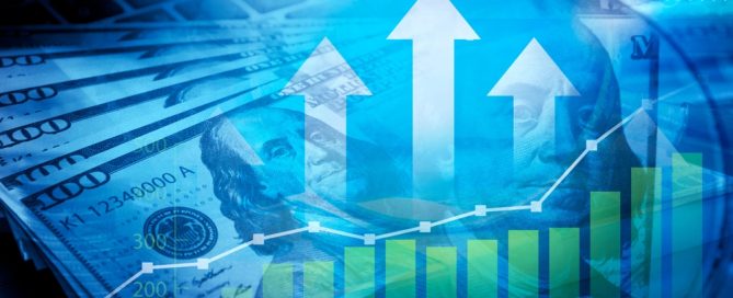 Financial Interest Rate Hikes Concept