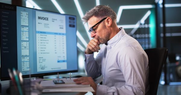 Stressed Business Accountant